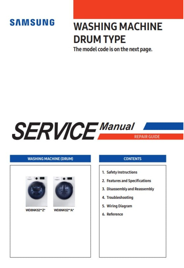 WD8NK52xxZx, WD8NK52xxAx